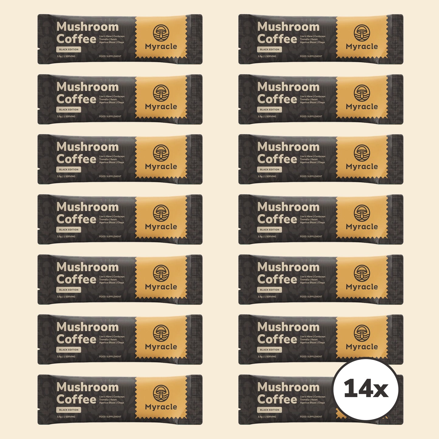 Myracle Black Edition Sachets