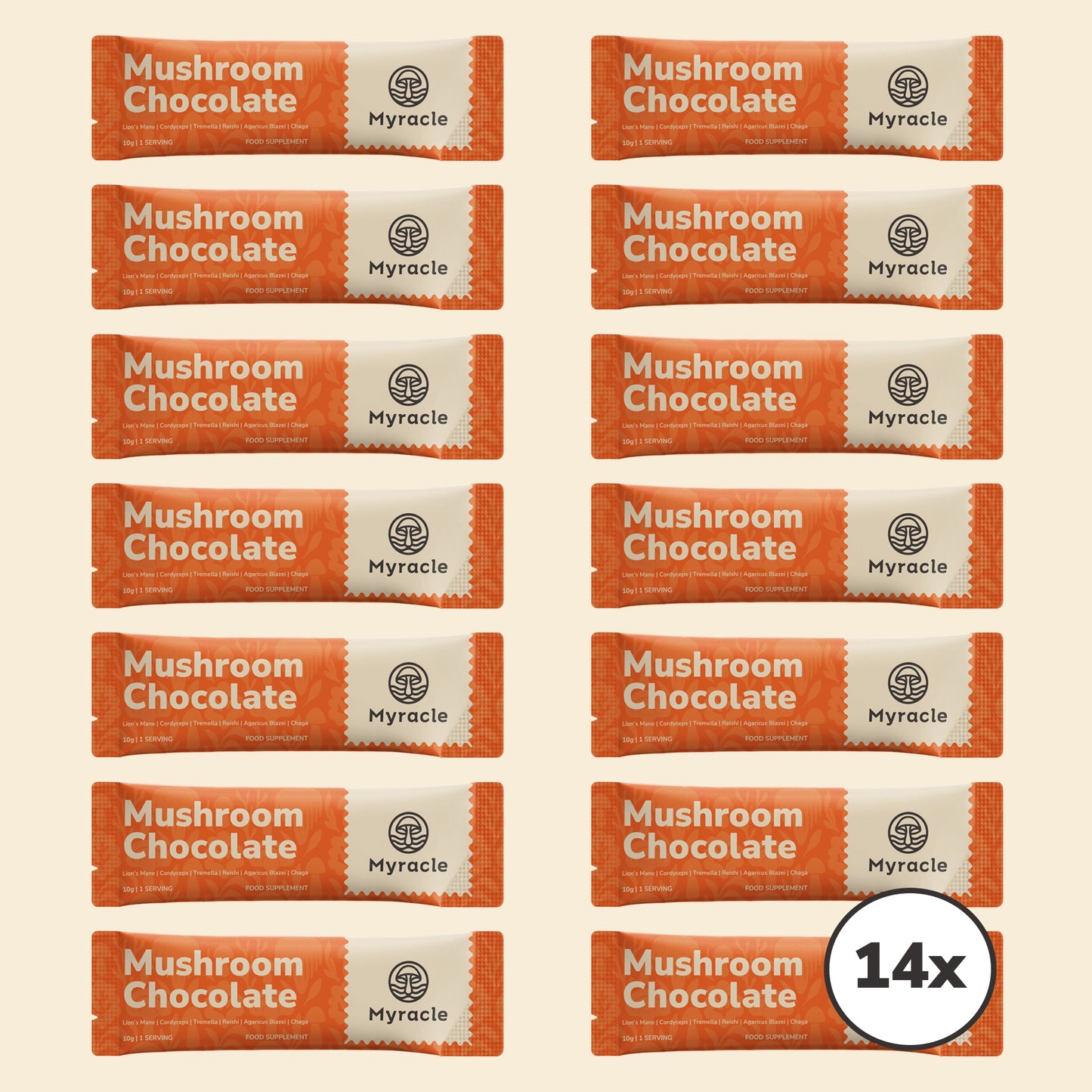 Myracle Mushroom Chocolate Sachets