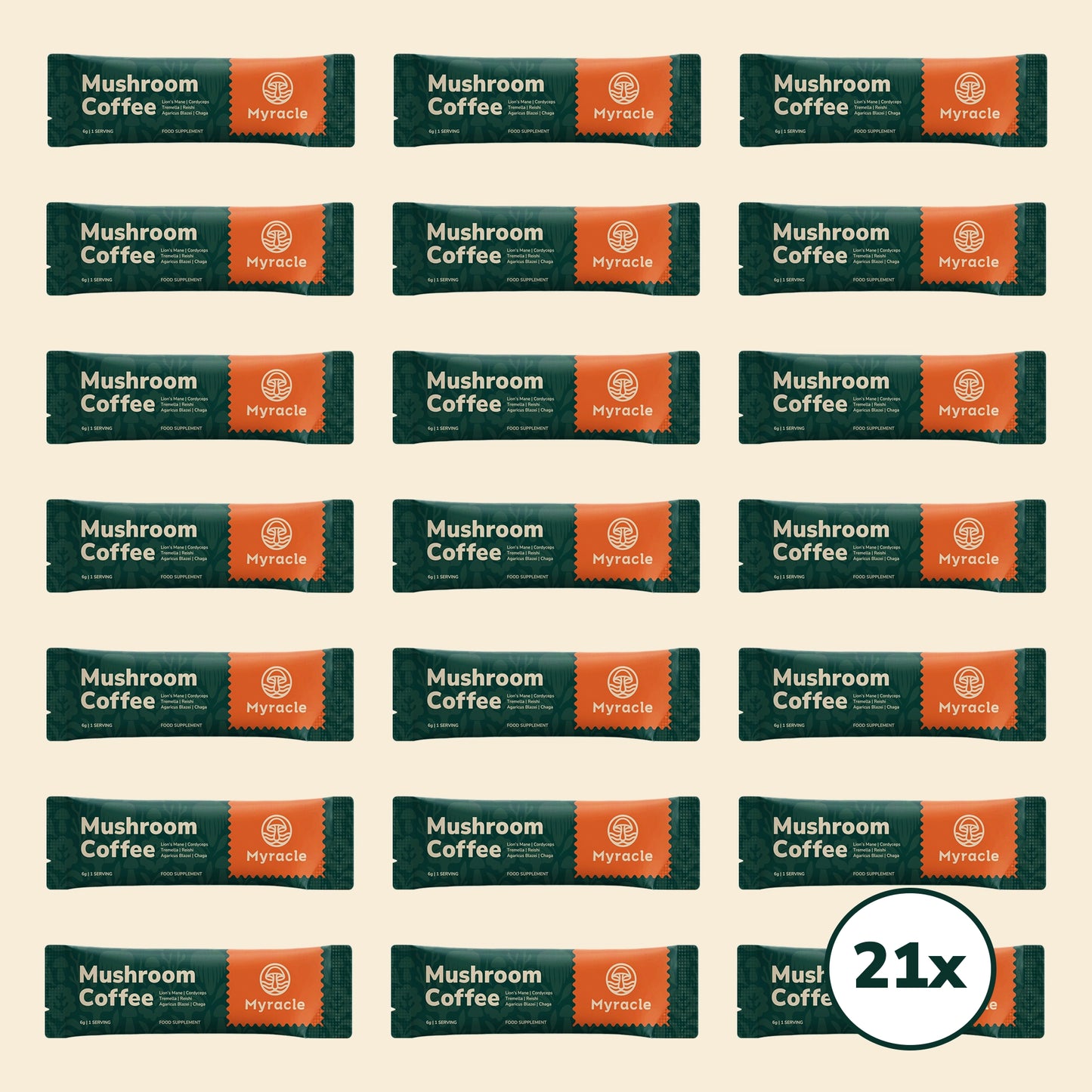 Myracle Mushroom Coffee Sachets