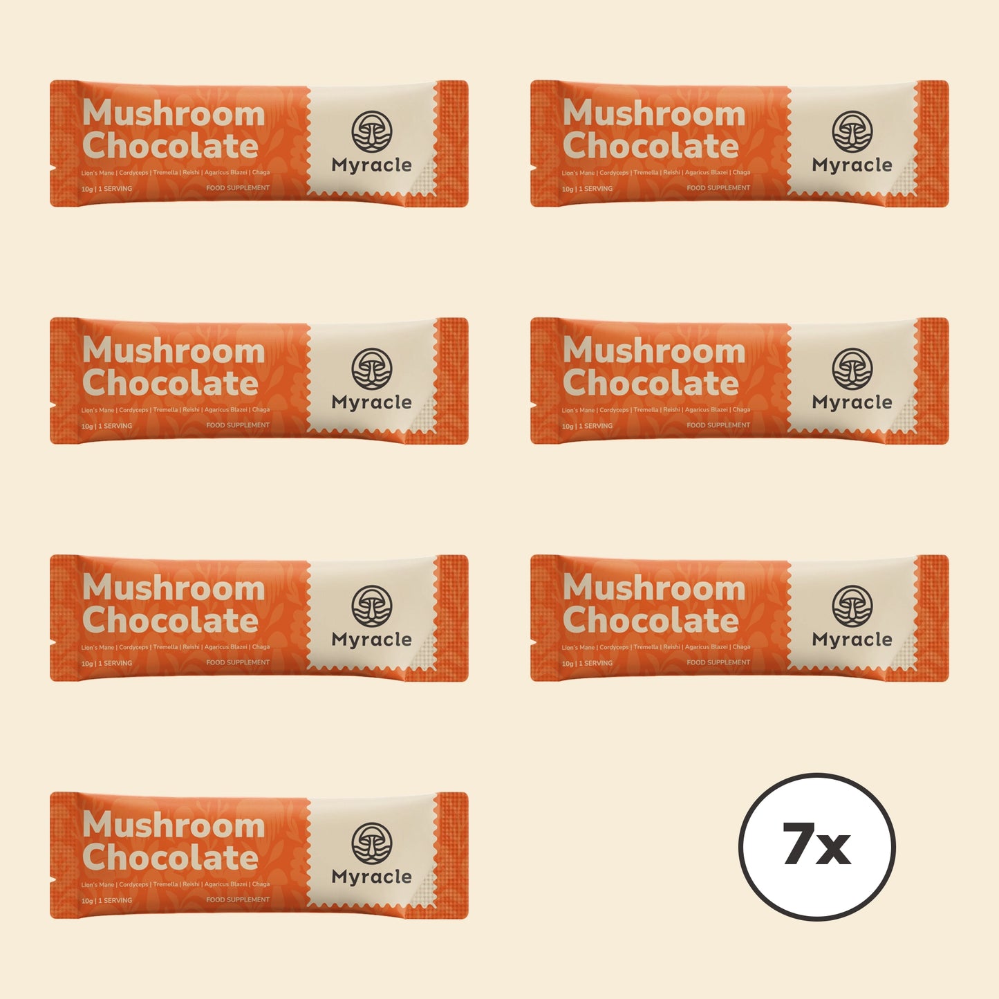 Myracle Mushroom Chocolate Sachets