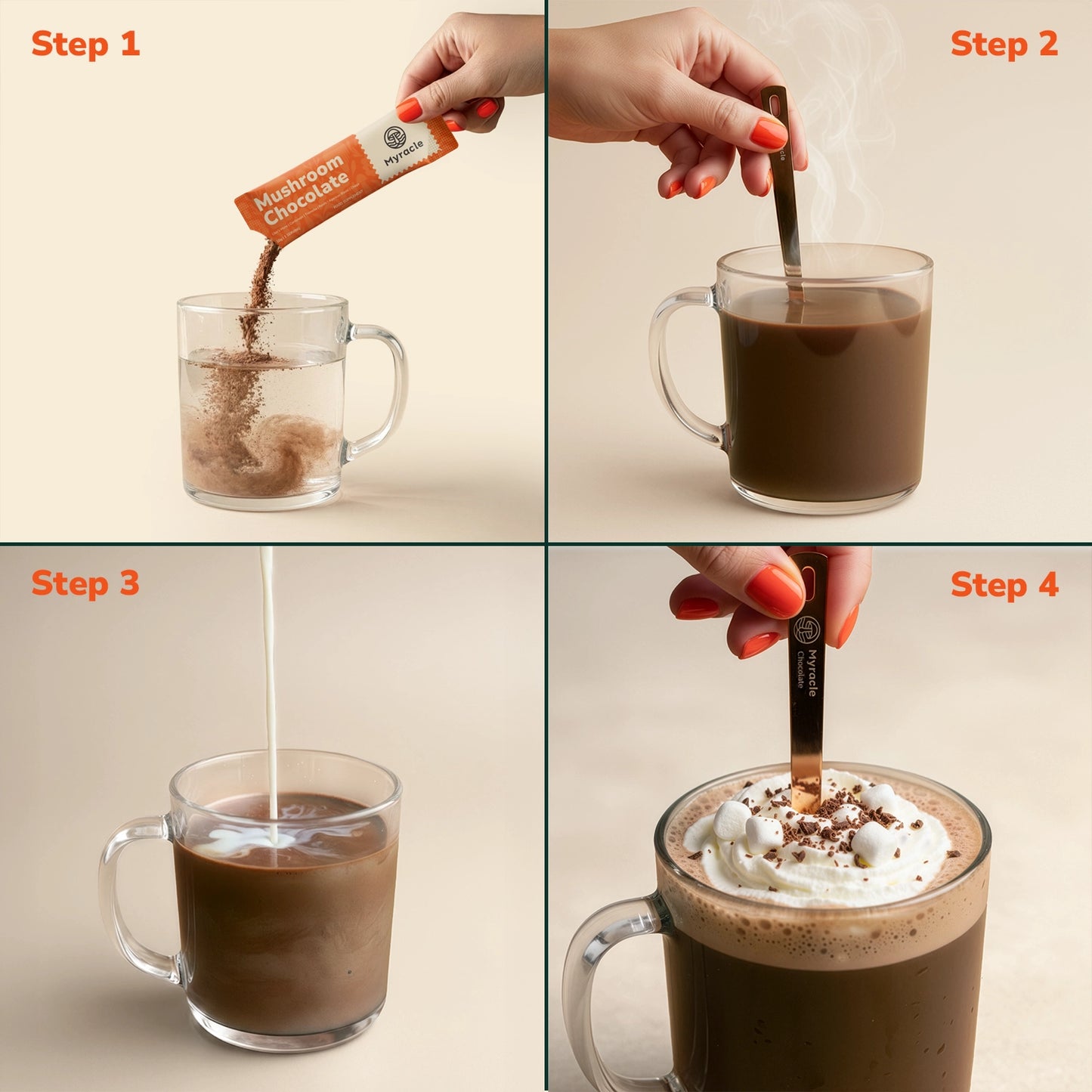 Myracle Mushroom Chocolate Sachets