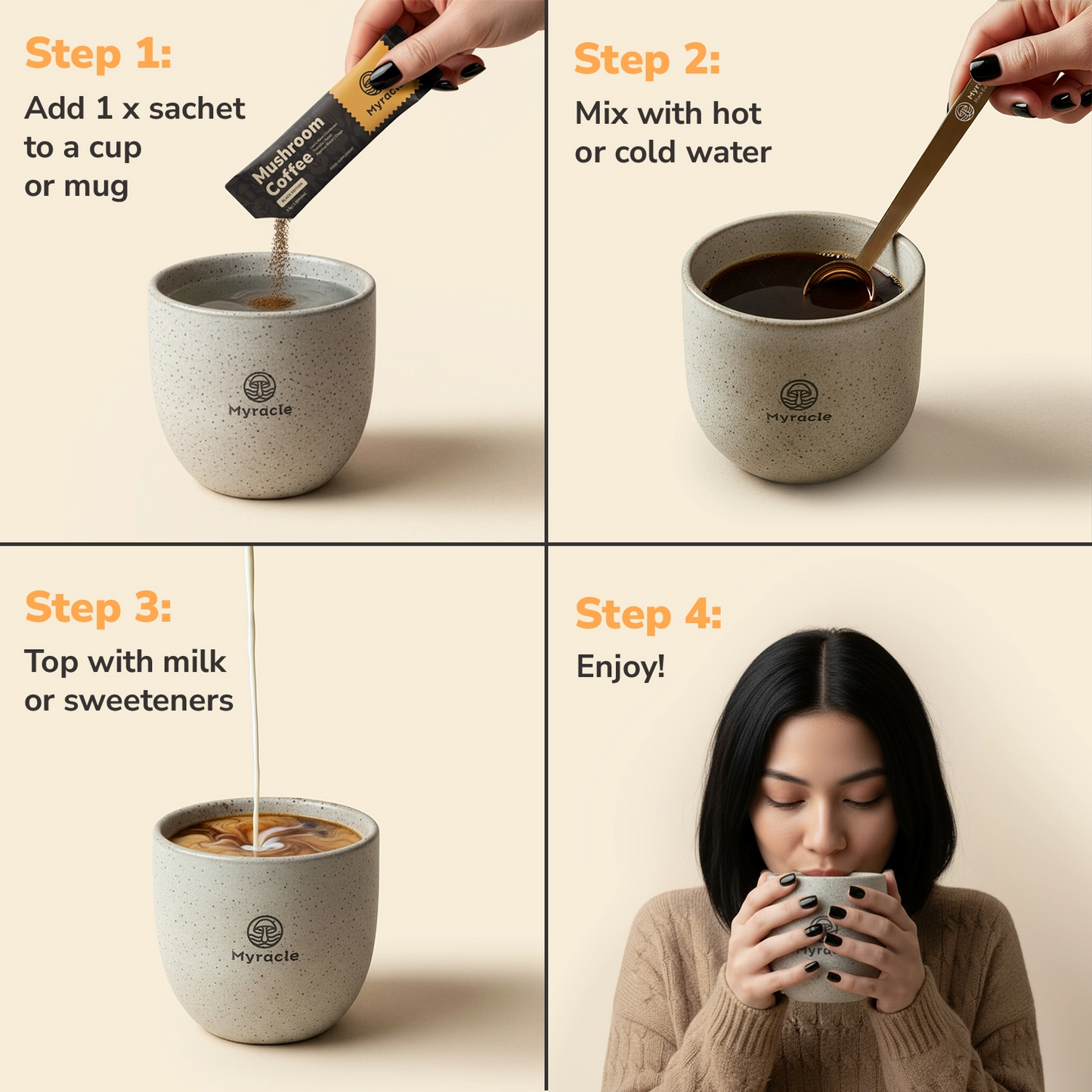 Myracle Black Edition Sachets